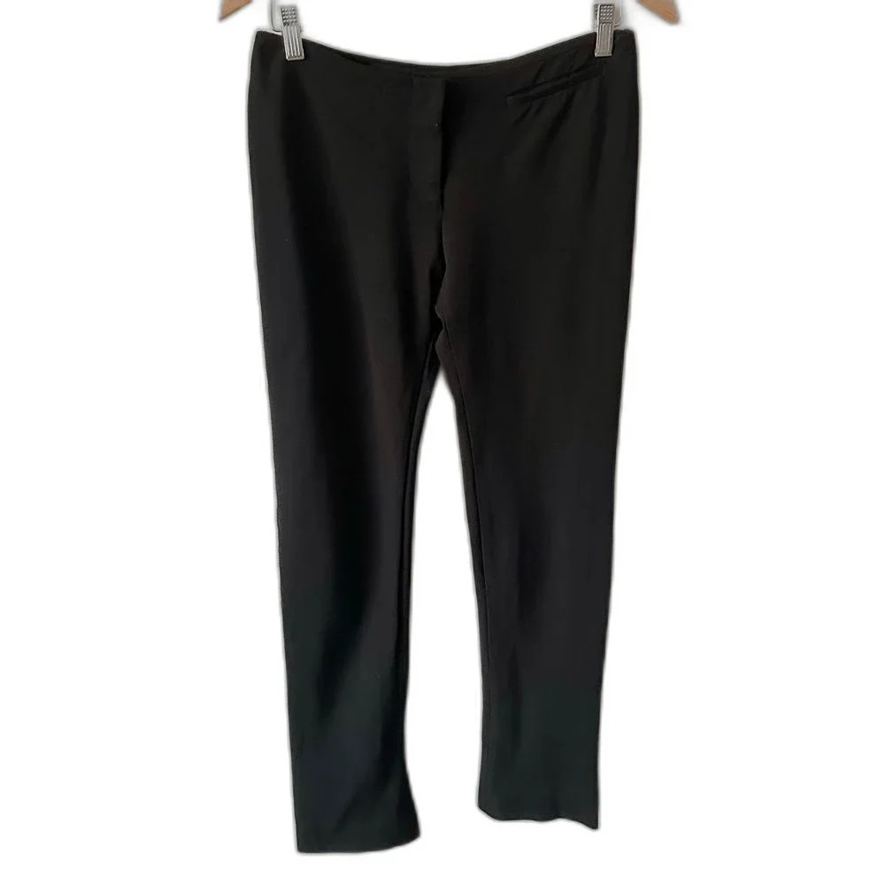 Missoni Black Work Pants Size 6 Sophisticated Minimalist Work Office Luxury